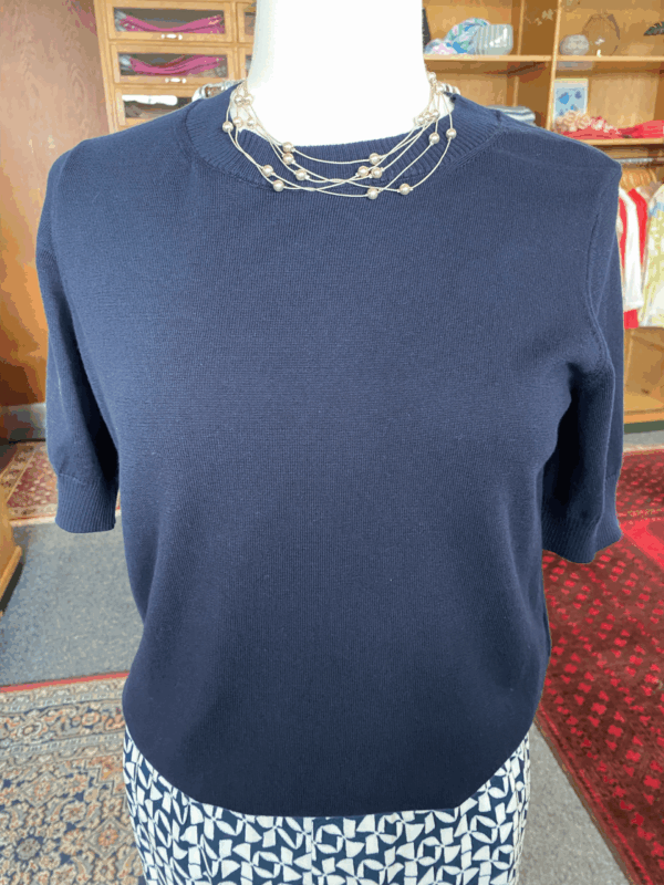 Kurzarmpullover