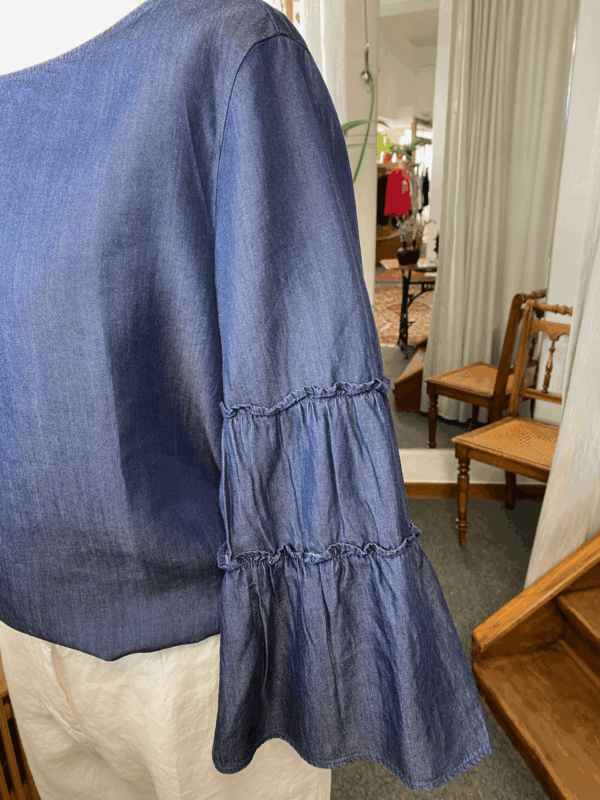 Jeansbluse – Bild 2