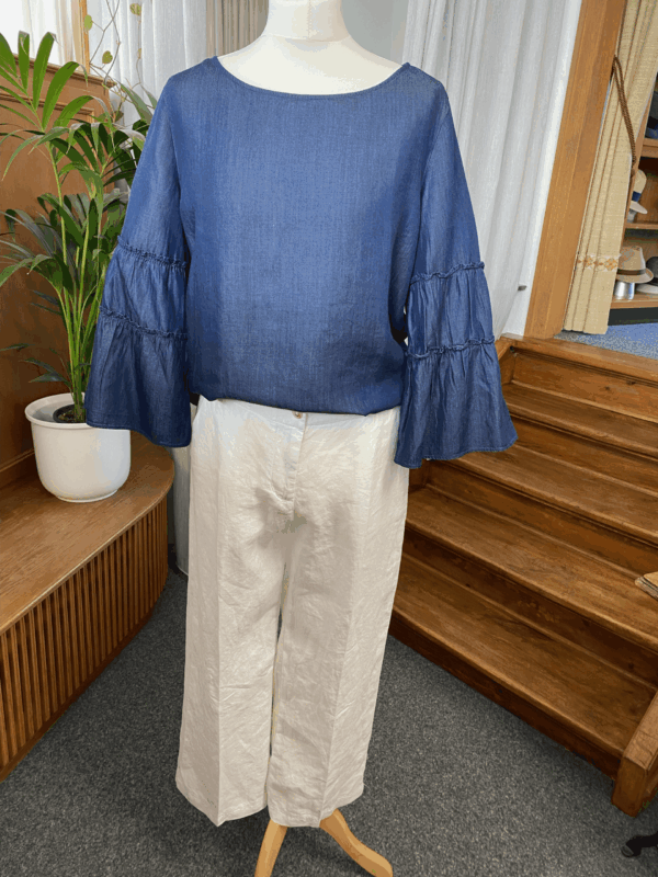 Jeansbluse – Bild 3
